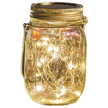 Solar Bottle Lid LED Outdoor Waterproof Star Color Decorative Light