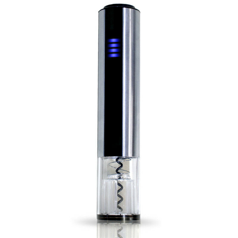 Automatic Corkscrew Wine Bottle Opener Preserver Stainless Steel Charging Base