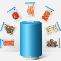 Mini Electronic Fresh Food Sealer Vacuum Handheld Reusable Sealing Bags