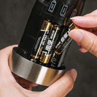 Smart Electric Pepper Muller Spice Sauce Mill BBQ Grinding Bottle 3 LED Light