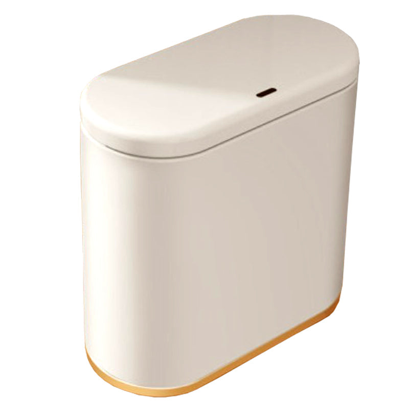 Trash Can Toilet Bathroom Kitchen Living Room Narrow Push-type Bin Basket