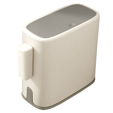 Trash Can Toilet Bathroom Kitchen Living Room Narrow Push-type Bin Basket
