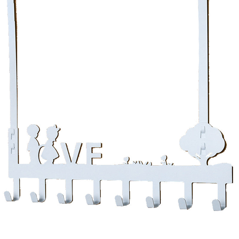 Creative Door Hook Hanger-free Storage Rack Strong Load-bearing