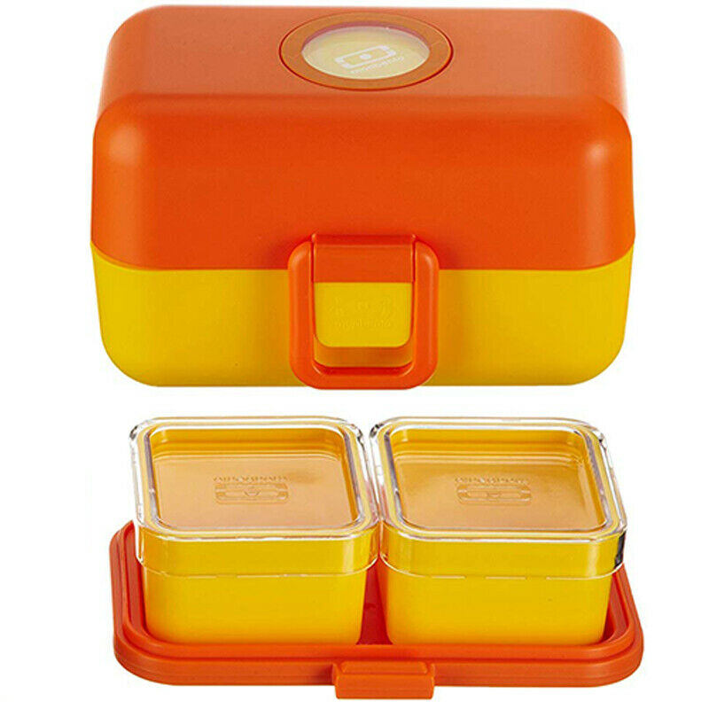 Children's Lunch Box Primary School Microwaved Food BPA Free French Monbento