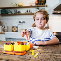 Children's Lunch Box Primary School Microwaved Food BPA Free French Monbento