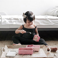 Children's Lunch Box Primary School Microwaved Food BPA Free French Monbento