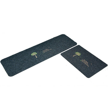 2pcs Non-slip Kitchen Bathroom Door Mat Porch Carpet Absorbent Long Strip