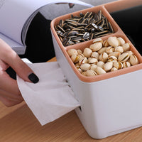 Tissue Box Cover Table Napkin Paper Case Car Holder Storage Organizer Dispenser