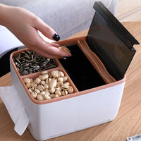 Tissue Box Cover Table Napkin Paper Case Car Holder Storage Organizer Dispenser