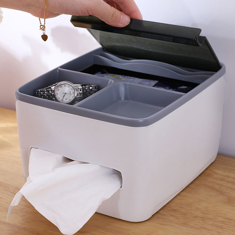Tissue Box Cover Table Napkin Paper Case Car Holder Storage Organizer Dispenser