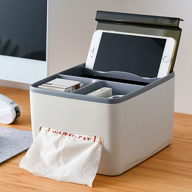 Tissue Box Cover Table Napkin Paper Case Car Holder Storage Organizer Dispenser