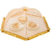 Household Kitchen Mesh Cloth Semicircle Shaped Food Dish Cover Meals