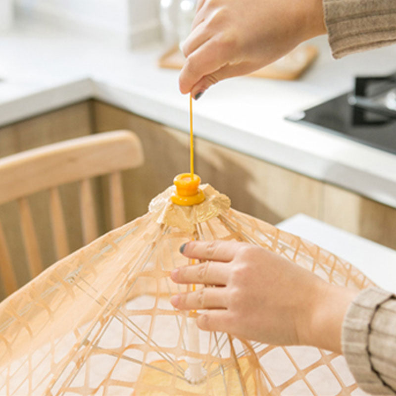 Household Kitchen Mesh Cloth Semicircle Shaped Food Dish Cover Meals