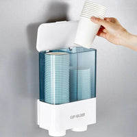 Disposable Paper Cup Water Dispenser Rack Automatic Holder Home Commercial