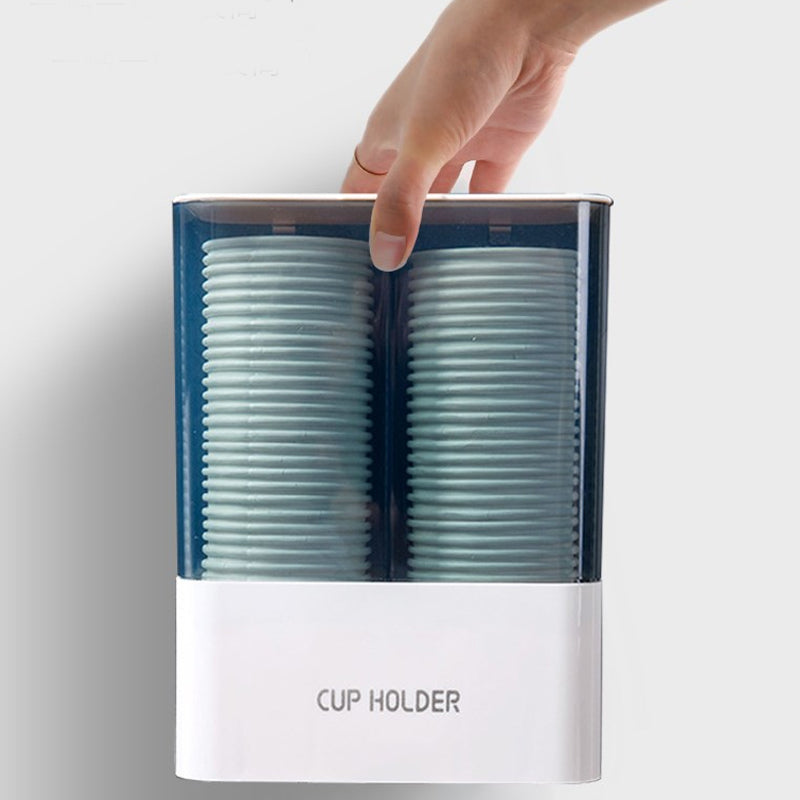 Disposable Paper Cup Water Dispenser Rack Automatic Holder Home Commercial