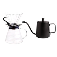 Handmade Coffee Brewing Pot Long Mouth Set Filter Cup KAWASIMAYA
