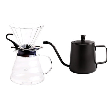 Handmade Coffee Brewing Pot Long Mouth Set Filter Cup KAWASIMAYA