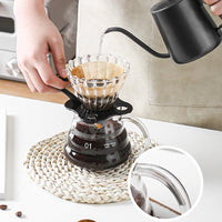 Handmade Coffee Brewing Pot Long Mouth Set Filter Cup KAWASIMAYA