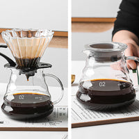 Handmade Coffee Brewing Pot Long Mouth Set Filter Cup KAWASIMAYA
