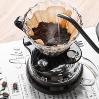 Handmade Coffee Brewing Pot Long Mouth Set Filter Cup KAWASIMAYA