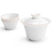 Magic Box Quick Guest Ceramic Cup Pot Travel Portable Bag Kung Fu Tea Set