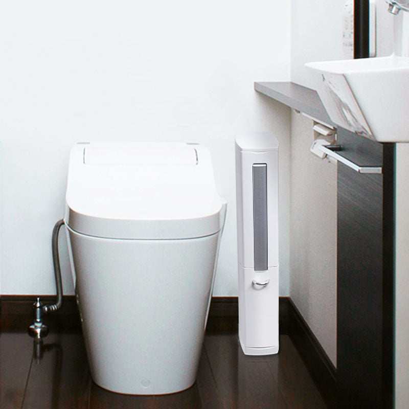 Ultra-arrow Slot Trash Can Toilet Brush Set Household Paper basket Bin AISEN