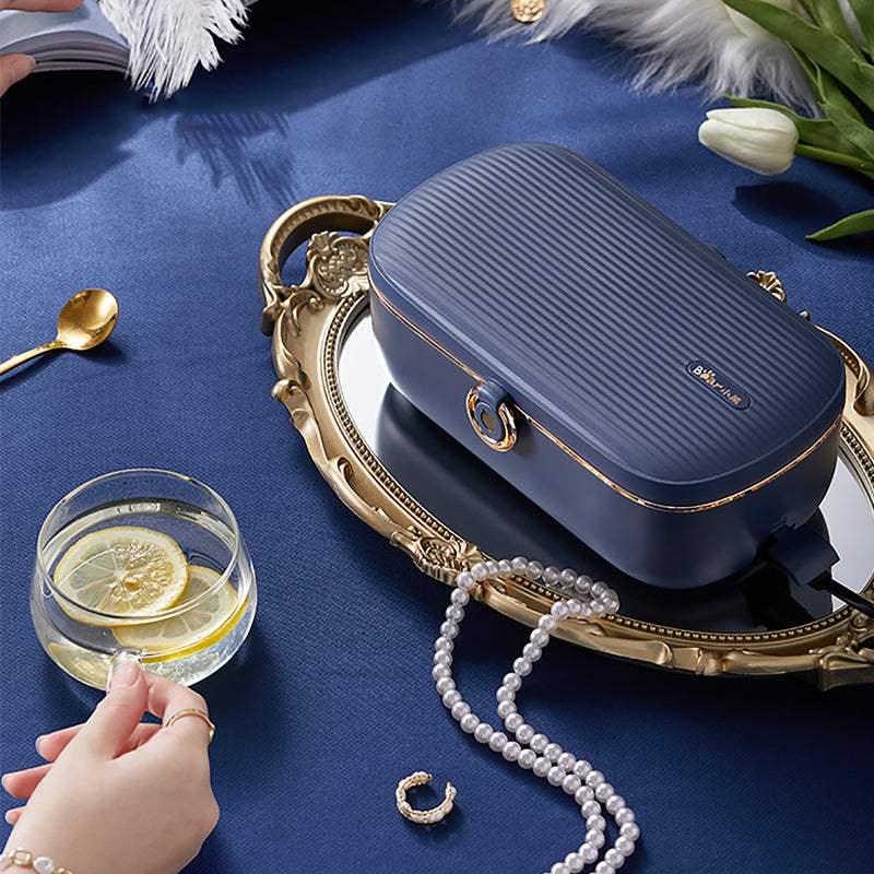 Portable Electric Plug-in Thermal Detachable Partition Bento Lunch Box Meal Food
