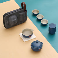 Express Cup Quick Guest Tea Pot Set Outdoor Travel Portable Teapot Ceramic