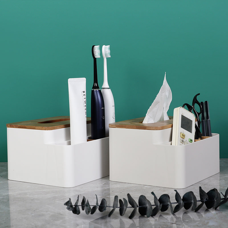 Creative Nordic Simple Tissue Box Home Multi-function Storage Box Living Room
