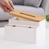 Creative Nordic Simple Tissue Box Home Multi-function Storage Box Living Room