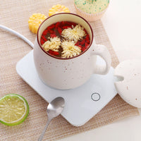 Automatic Power-off Thermostatic Mug Tea Coffee Cup Handle Thermal Conductivity