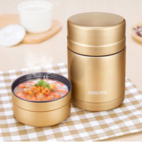 Stew Beaker Stainless Steel Pot Thermal Insulation Lunch Box Cooker Pot HAERS
