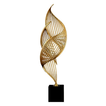 Conch Feng Shui Metal Marble Ornament High-end Modern Light Luxury Decorations