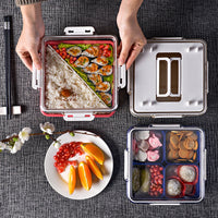 Microwave Bento Lunch Box Picnic Food Fruit Container Storage Box Japanese Style