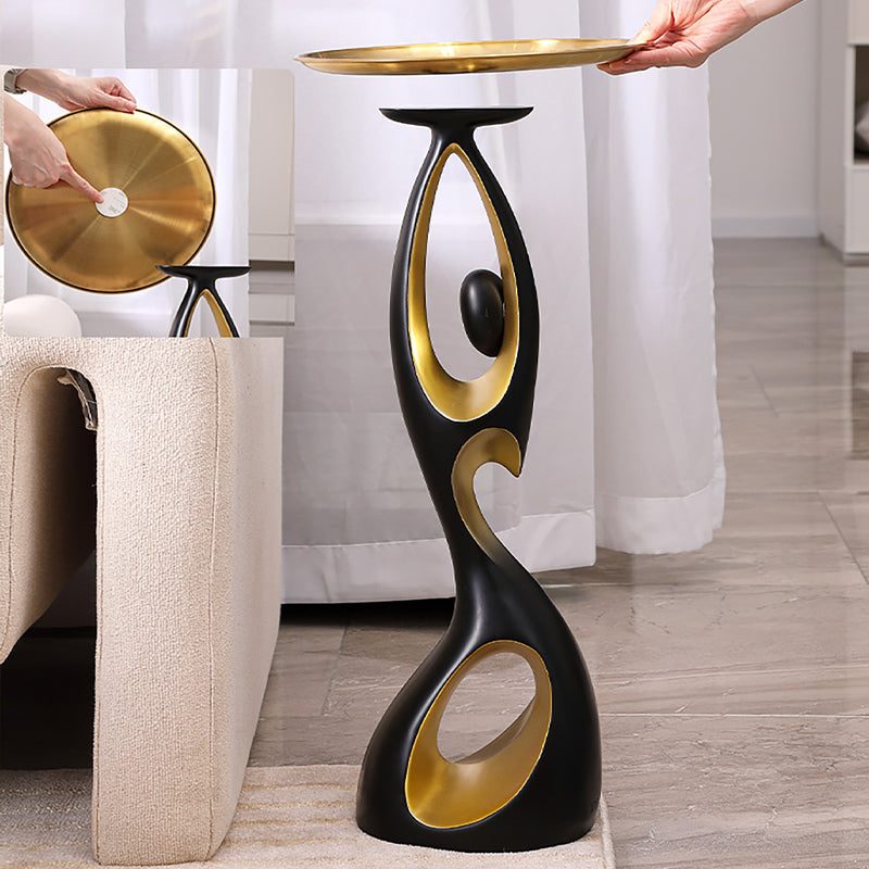 Artistic Figure Large Floor Decoration Living Room Sofa TV Cabinet Key Storage
