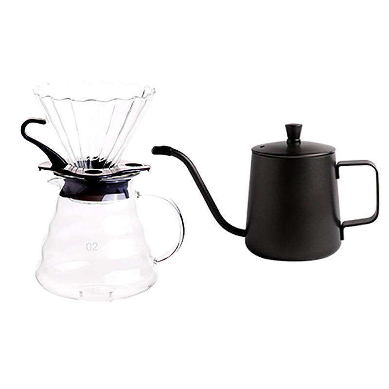 Handmade Coffee Brewing Pot Long Mouth Set Filter Cup KAWASIMAYA