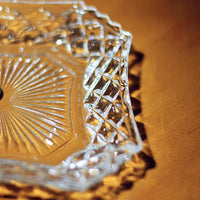 High-end Crystal Glass Porridge Bowl Meat Soup Dessert Square Dishes