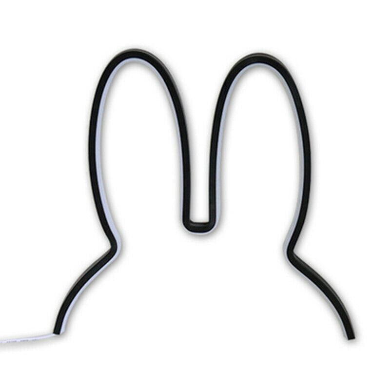 Nordic Style Room Layout Decoration Bedroom Wall Creative Rabbit LED Lamp