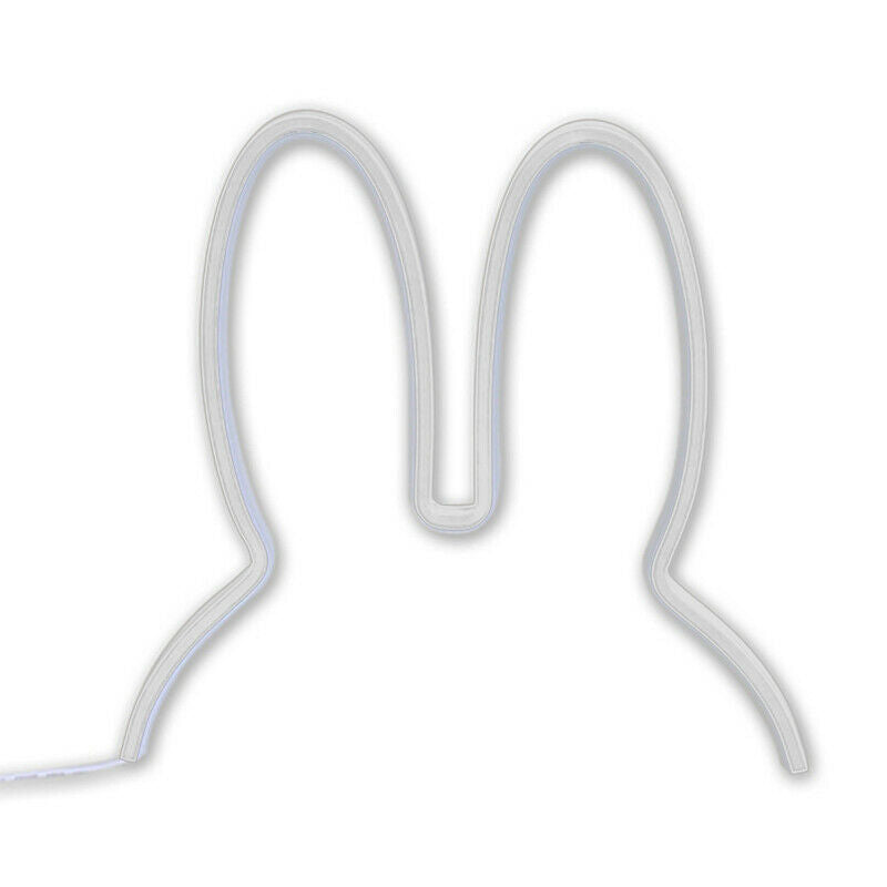 Nordic Style Room Layout Decoration Bedroom Wall Creative Rabbit LED Lamp