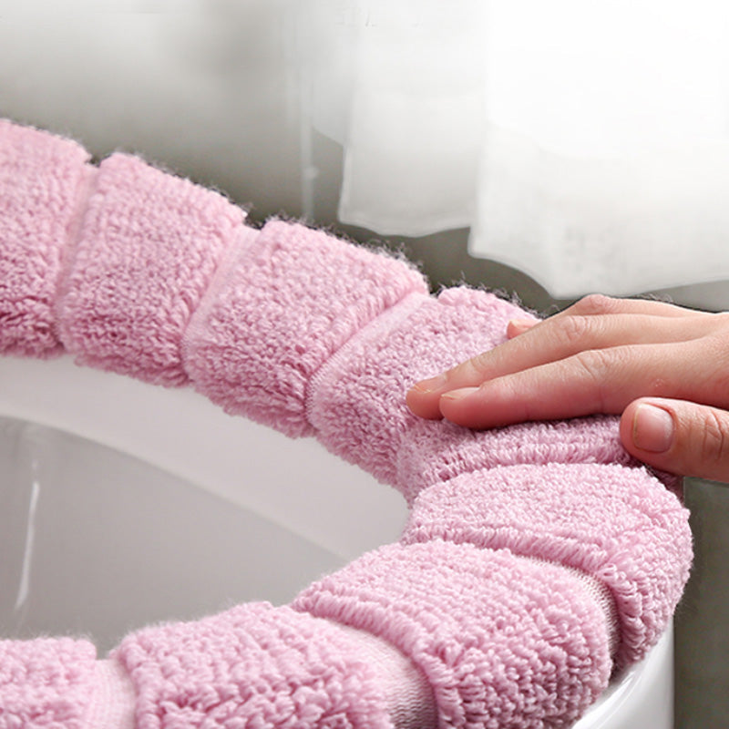 Universal Warm Toilet Mat Soft Pad Washable Bathroom Cushion Seat