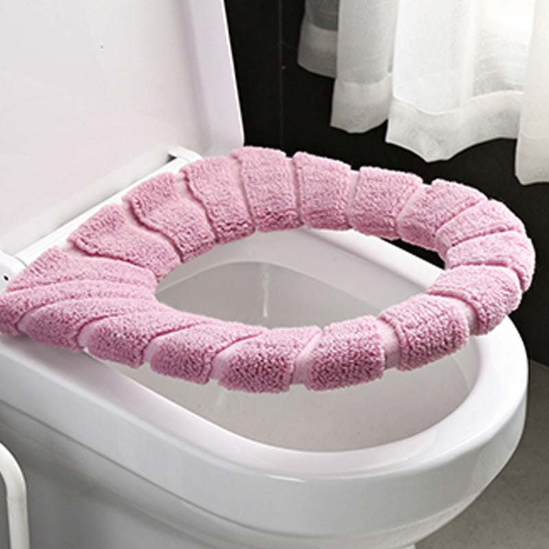 Universal Warm Toilet Mat Soft Pad Washable Bathroom Cushion Seat