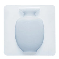 Magic Rubber Silicone Sticky Flower Wall Mounted Vase Container Bottle Storage