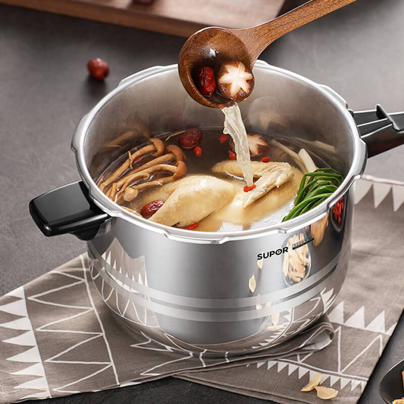 Induction Cooker General Pot 304 Stainless Steel Pressure Cooker SUPOR YS24ED