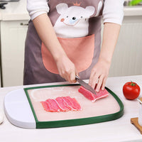 Kitchen Multi-functional Double-side Cutting Chopping Board Solid Wood