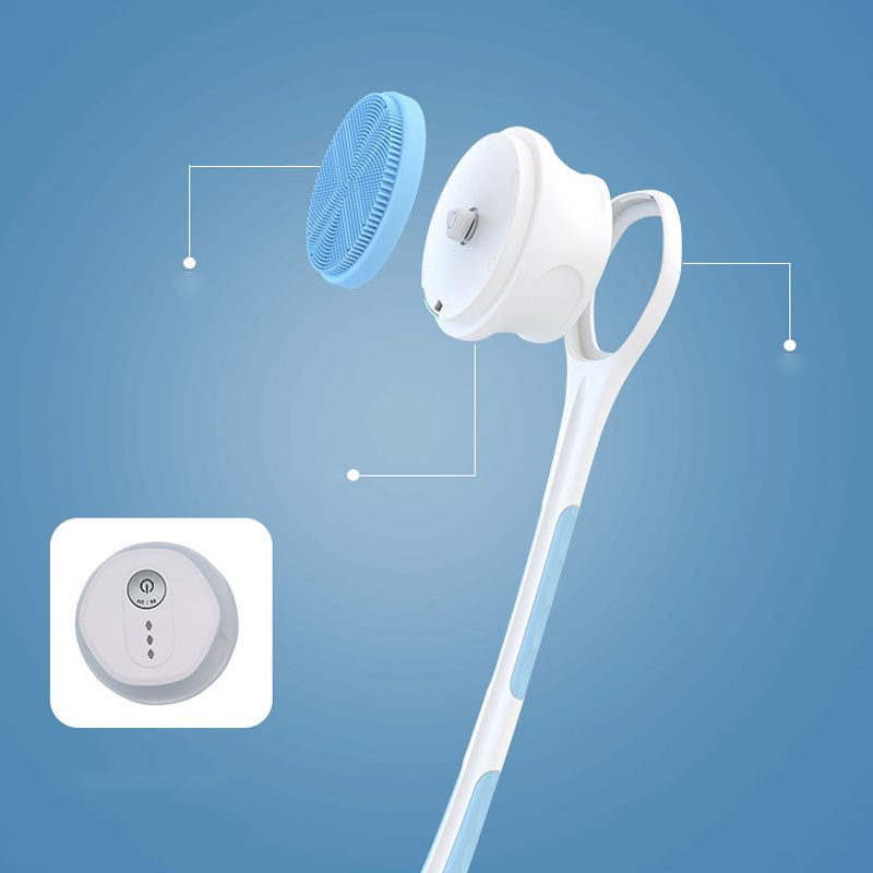 Multifunctional Electric Silicone Bath Silicone Brush Spa Rubbing Back
