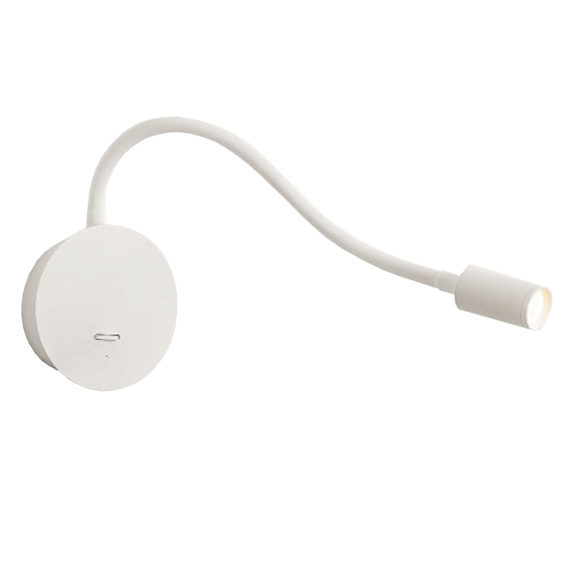 Nail-free Rechargeable Wall Bedside Lamp Magnetic Suction Reading Spotlight