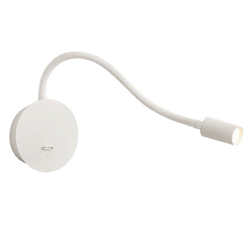 Nail-free Rechargeable Wall Bedside Lamp Magnetic Suction Reading Spotlight