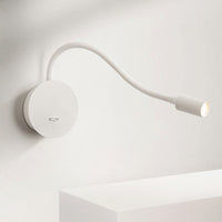 Nail-free Rechargeable Wall Bedside Lamp Magnetic Suction Reading Spotlight
