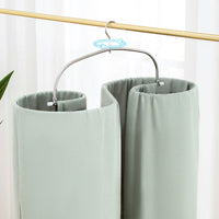 Spiral Drying Bed Sheet Quilt Hanging Rack Round Rotating Coat Hanger