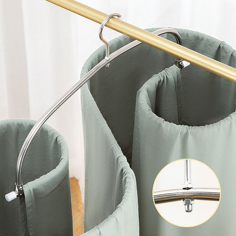 Spiral Drying Bed Sheet Quilt Hanging Rack Round Rotating Coat Hanger